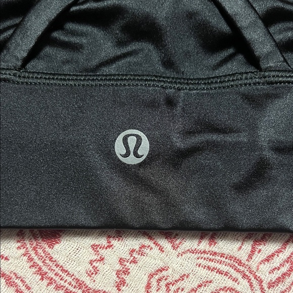 lululemon athletica Longline Black Cross-Back Sports Bra size 8 black - Picture 11 of 11